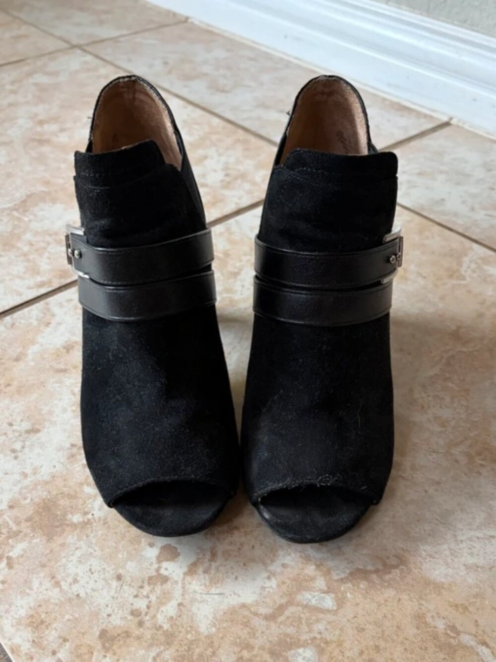 Abella Suede and Leather Bootie